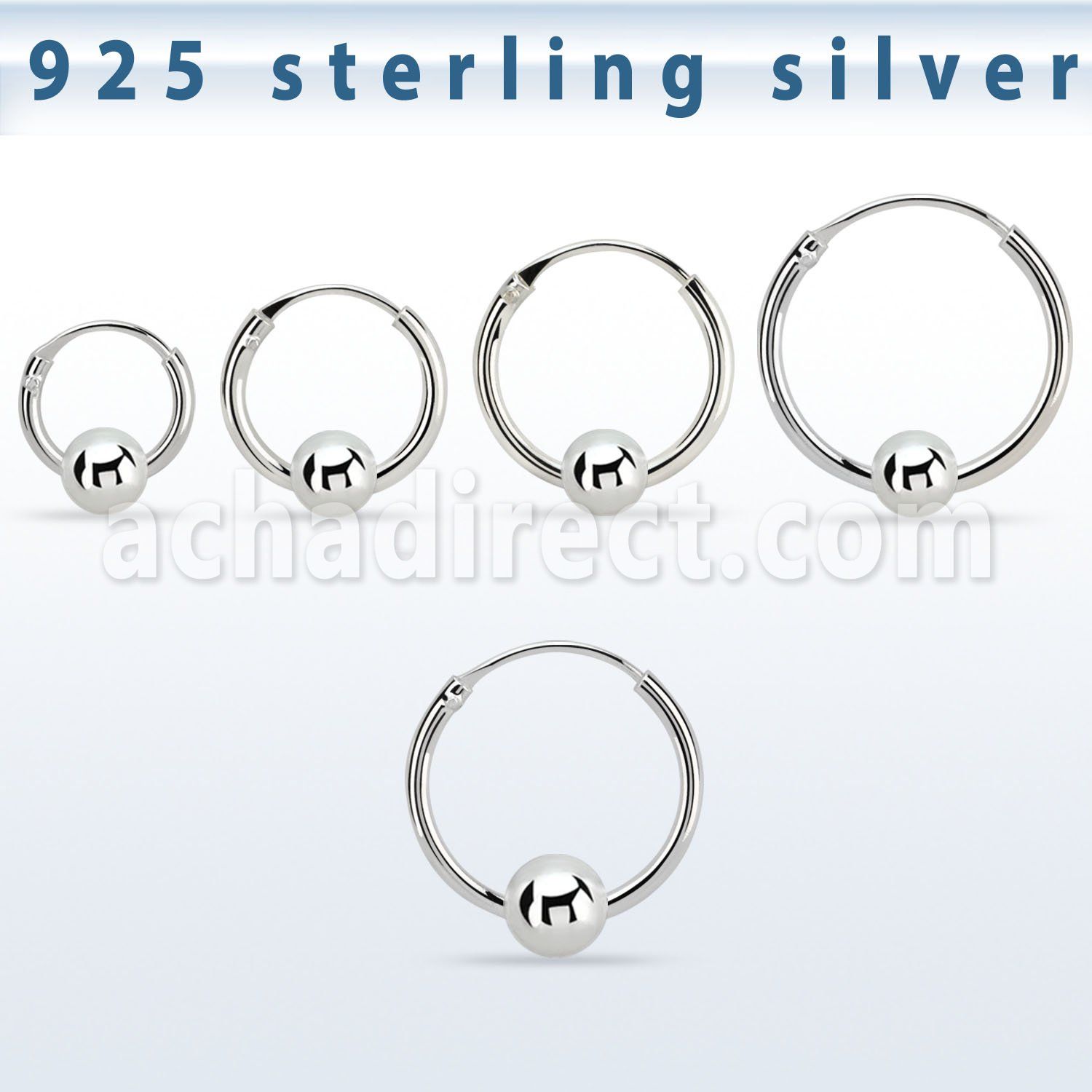 vbcr16m aro bola presion plata 925 bola 4mm al por mayor