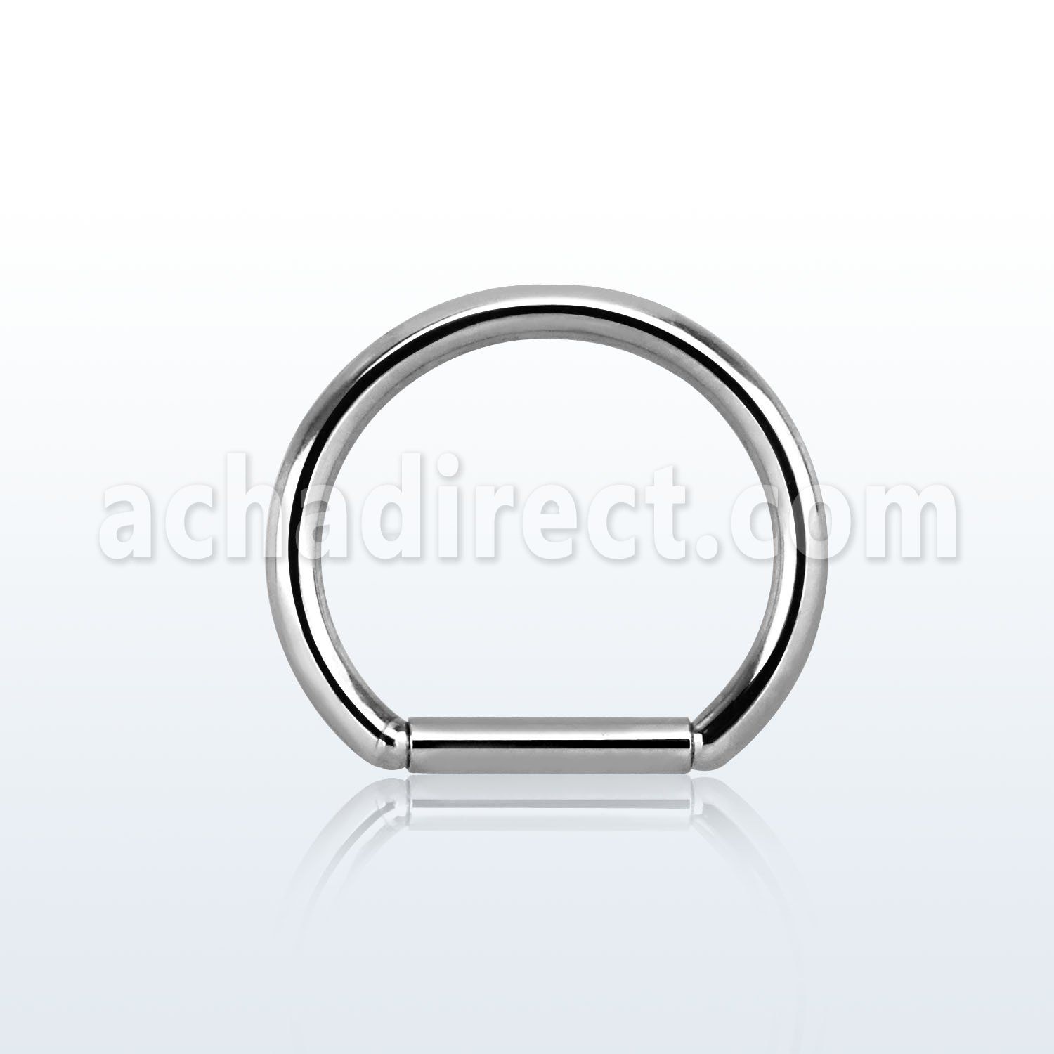 bch16 316l steel intim piercing closure ring w closure pin