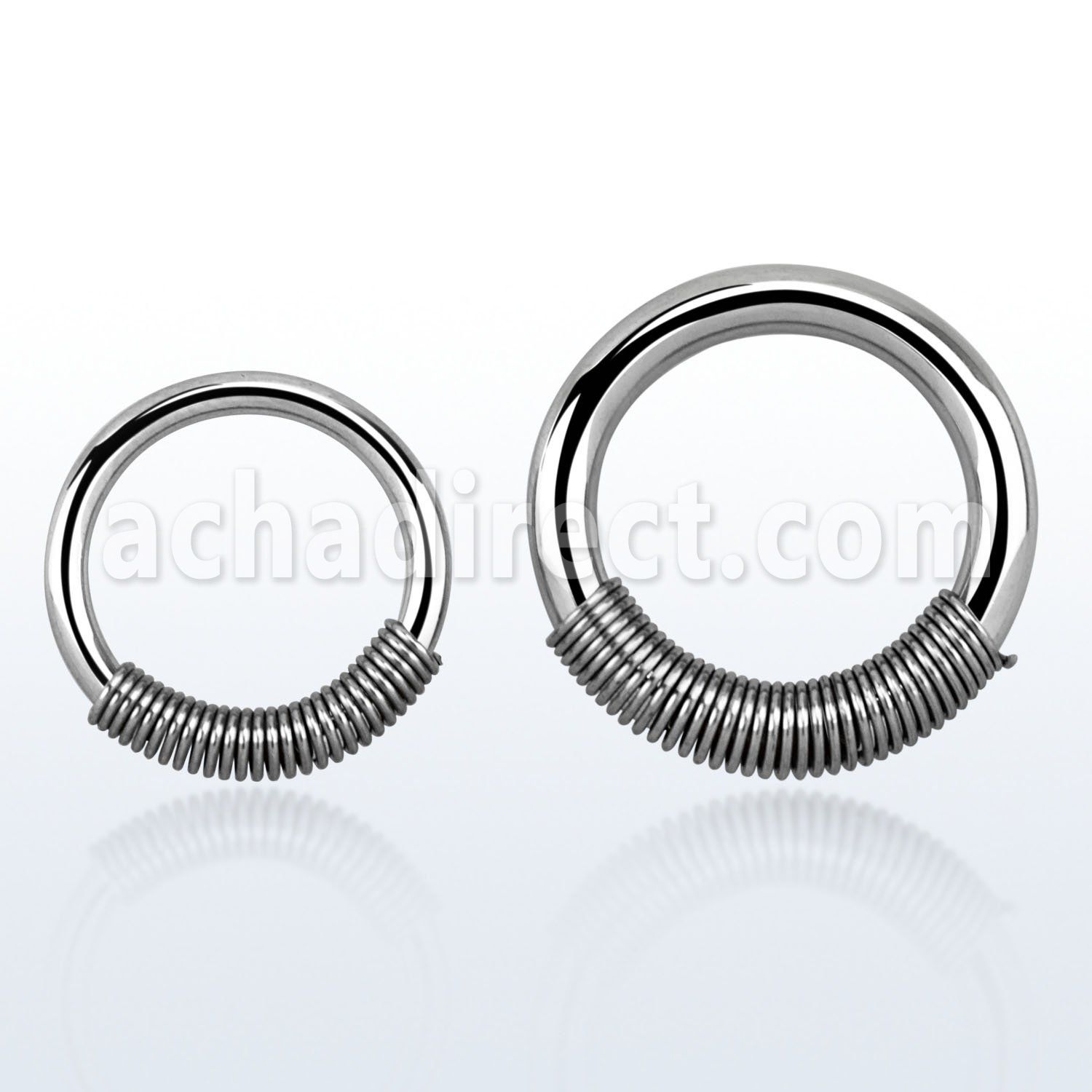 bci 316l steel ball closure ring w wire closure ring