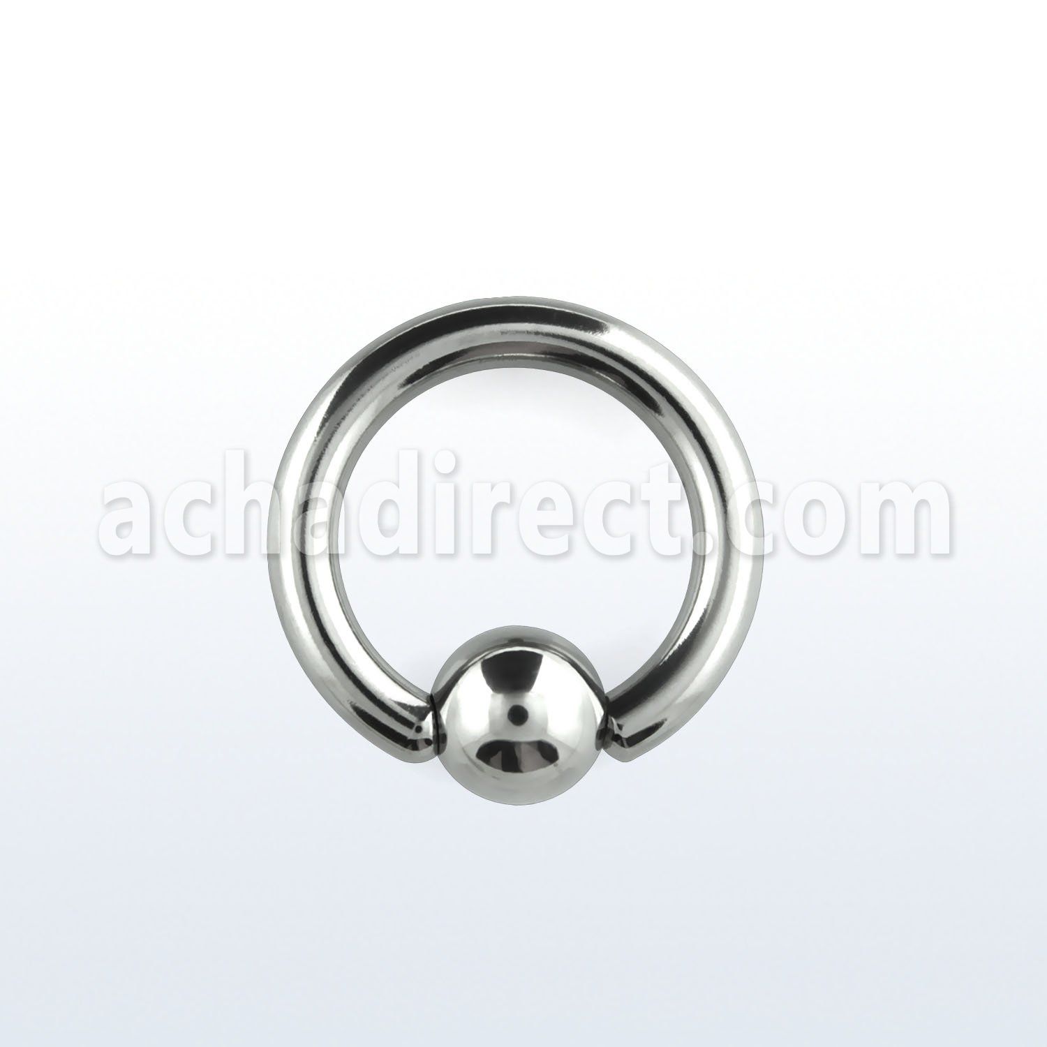 bcr8 3mm 316l steel ball closure ring with an 8mm ball