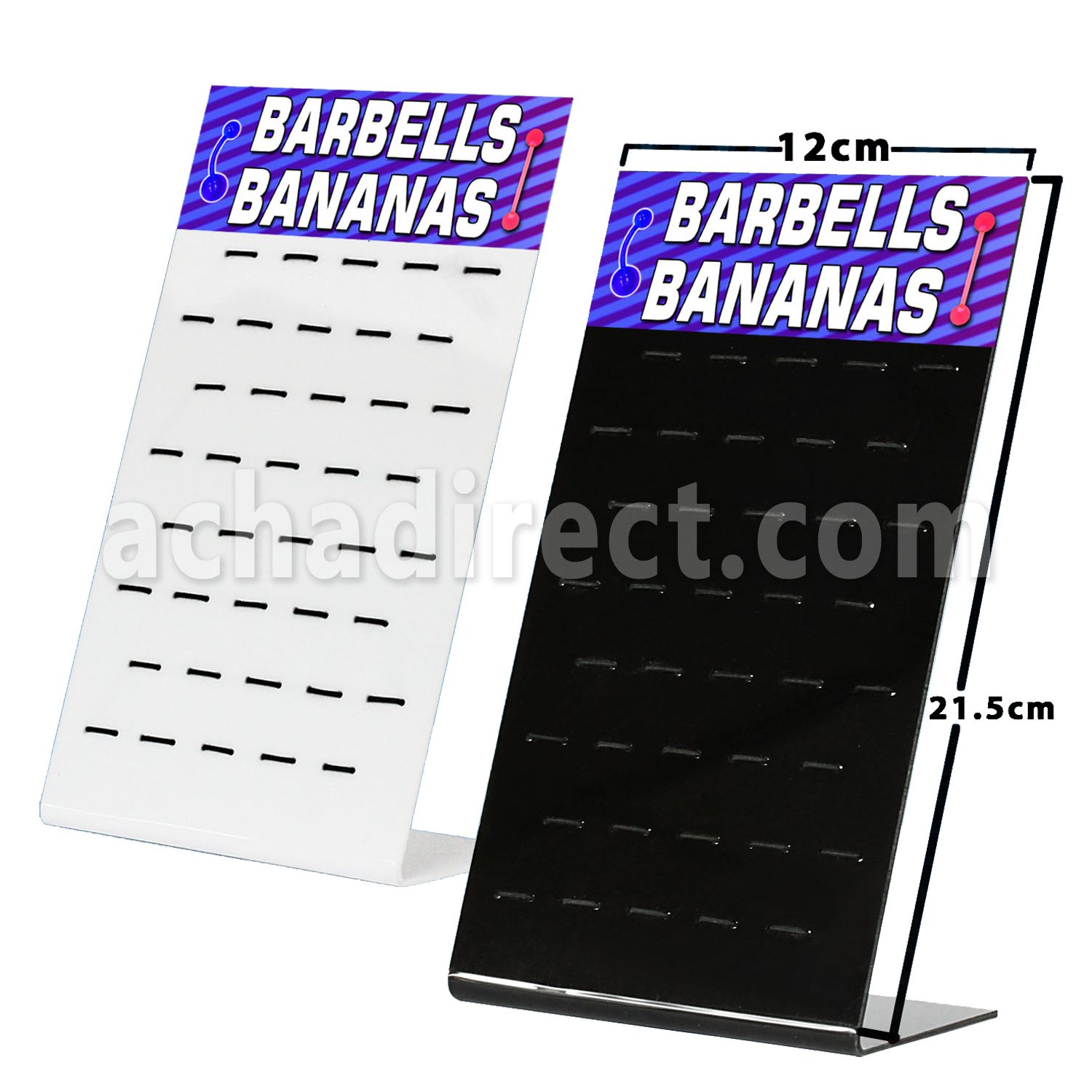 dac64 empty display for 40 pcs jewelery with rubber band