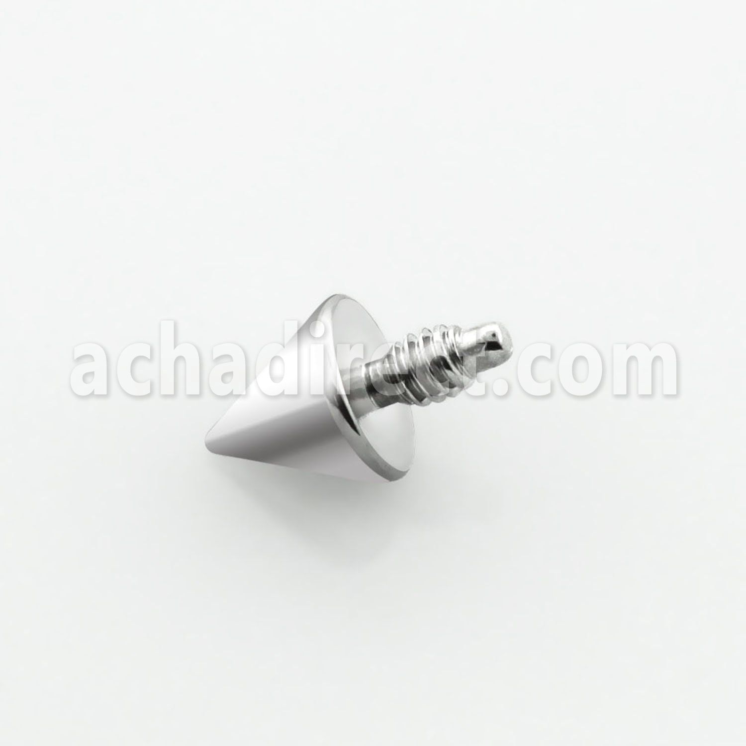 icn3 3mm cone 316l steel dermal anchor top for base plate