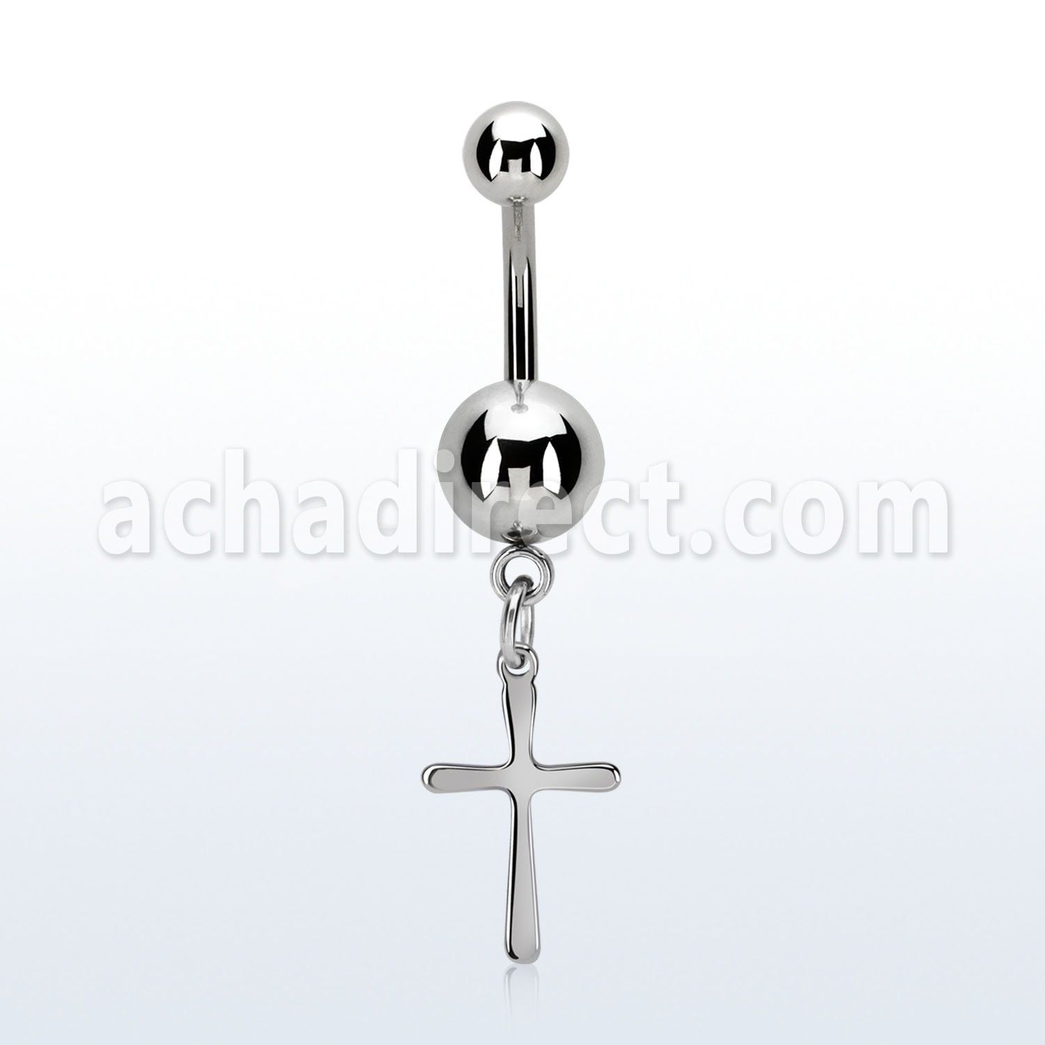 msd757 steel belly banana w plain steel balls w simple cross