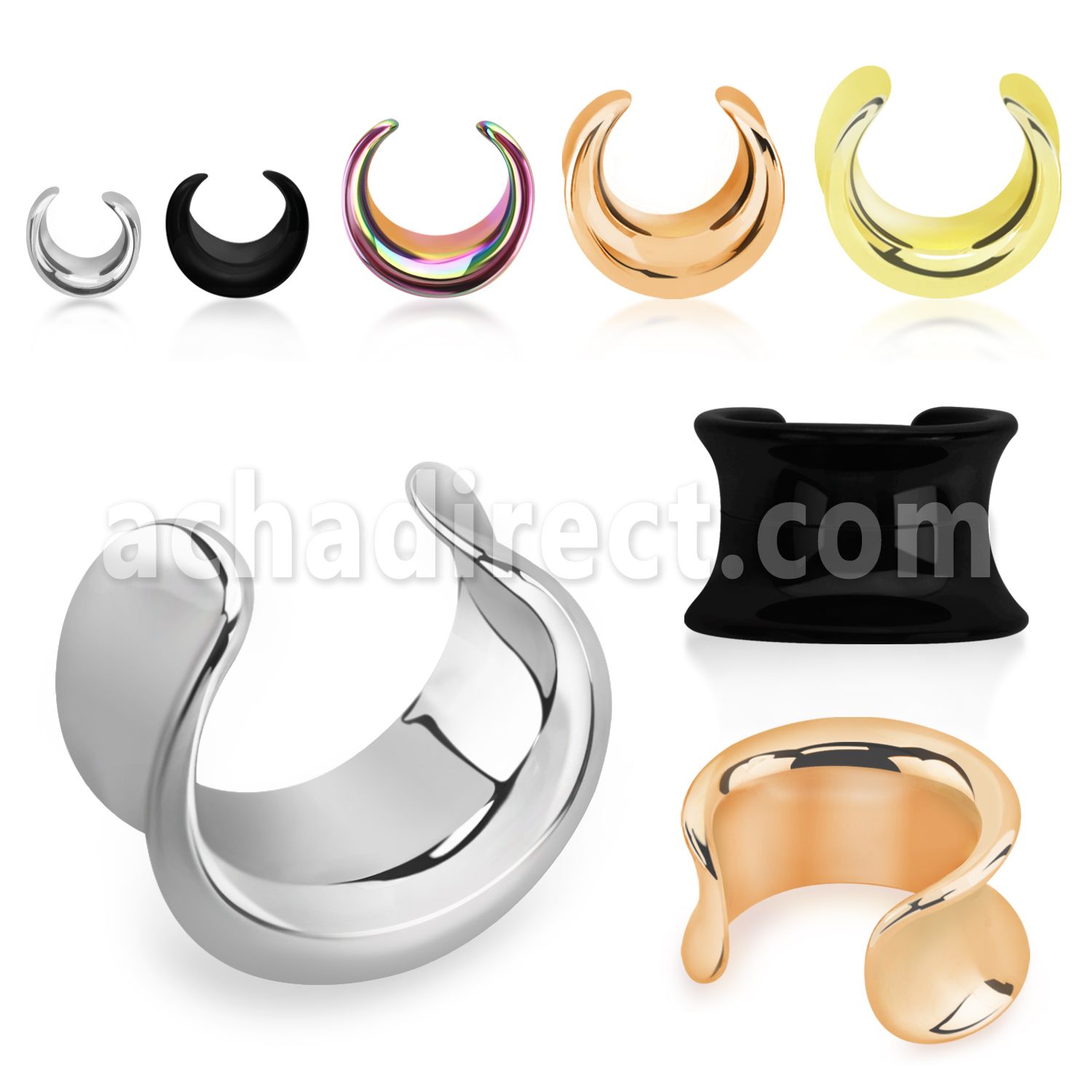 sdp hand polished 316l steel saddle plug