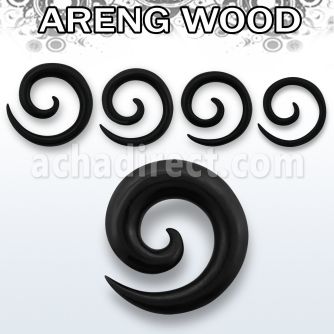 ipar areng wood spiral coil taper size 3mm 12mm
