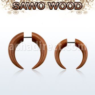 ipcsw sawo wood fake plug in pincher shape