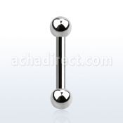 bbeb25 barbell ceja helix acero quirurgico bolas 2 5mm distribuidor