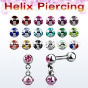 bber39b barbell helix acero quirurgico bolas 4mm bola multi joya 4mm mayorista