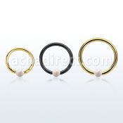 bcrt18o3 aro bola presion acero 316l pvd 1mm bola cierre 3mm opalo sintetico venta