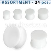 blk275 surtido piercings 24 dilataciones plug doble flare marmol 4mm 12mm distribuidor mayorista