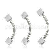 bnes2di banana ceja acero quirurgico dados 3mm distribuidor