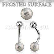 bnfo6 banana ombligo acero quirurgico bola acero esmerilado 6mm bola acero 5mm distribuidor