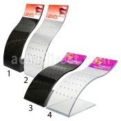 br1 display acrilico piercings display vacio 40 agujeros labret piercing lengua distribuidor