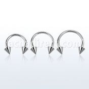 cbcn barbell circular acero quirurgico conos 5mm al por mayor