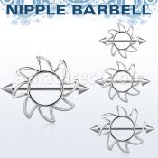 cnnp103 pezonera sol barbell acero quirurgico conos 5mm venta
