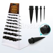 dapg66 display 32 expansores madera areng anillos goma dobles 2mm 10mm al por mayor