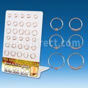 drsgnh display 60 aros nariz plata 0 6mm 30 bola 30 aros continuos en embalaje estandar embalaje sellado al v mayorista