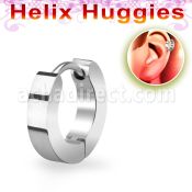 er248h pequeno huggie helix acero quirurgico brillo espejo diametro 7mm al por mayor