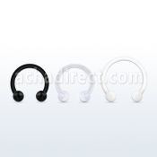 fcbevb25 barbell circular bio flexible bolas 2 5mm al por mayor