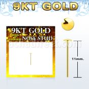 g9ysrd piercing nariz doblar tu mismo oro 9 kts 0 6mm bola oro liso 2mm venta