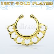 gpsepd8 falso septum plata 925 oro 18 kts 1mm amplio indio 12mm distribuidor
