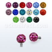 idfr4s microdermal multi cristal bola 4mm rosca interna base microdermal 2mm 2 5mm distribuidor mayorista