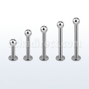 lbb3g labret acero quirurgico bola 3mm distribuidor
