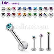 lbc3g labret acero quirurgico bola joya bisel 3mm distribuidor mayorista