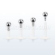 lbib labret bio flexible bola acero presion 3mm distribuidor mayorista