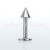 lbmncn labret monroe acero quirurgico cono 3mm 6mm distribuidor