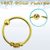 nr15rg aro nariz plata esterlina oro 18 kts alambre balines 10mm mayorista