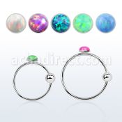 nro2 aro nariz plata 925 0 6mm bola cierre opalo redondo 2mm mayorista