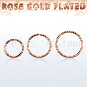 rssel20 aro continuo plata esterlina 925 oro rosa 8mm 12mm distribuidor