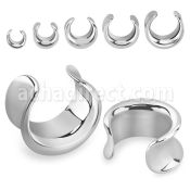 sdp hand polished 316l steel saddle plug