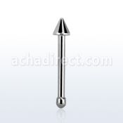 sncn piercing nariz hueso acero quirurgico cono 2mm mayorista