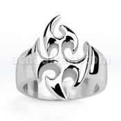 sr331 anillo acero inoxidable calavera tribal distribuidor mayorista