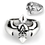 sr339 anillo acero 316l calavera brillo espejo distribuidor mayorista
