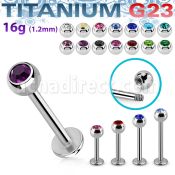 ulbc4s titanium g23 labret 16g 4mm bezel set