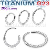 usgshss11 titanium g23 hinged segment ring side cnc cz