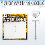 wbht1 piercing nariz hueso oro blanco 14 kts 0 6mm corazon liso 2 5mm distribuidor mayorista