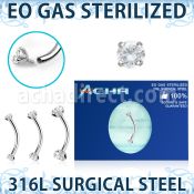zbne2czin sterilized steel banana 16g cz internal