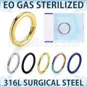zsegh eo gas 316l steel hinged segment ring