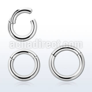 segh10 distribuidor aro segmento bisagra acero quirurgico brillo espejo 10g 2 5mm distribuidor mayorista