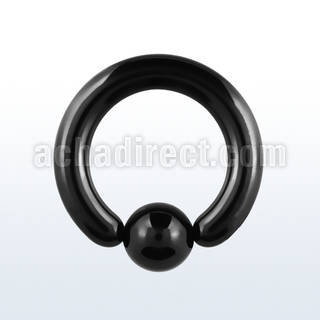 bcrt6 aro bola presion acero quirurgico pvd negro 4mm bola 8mm distribuidor