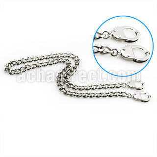 snk12 collar acero inoxidable brillo espejo cierre esposa venta