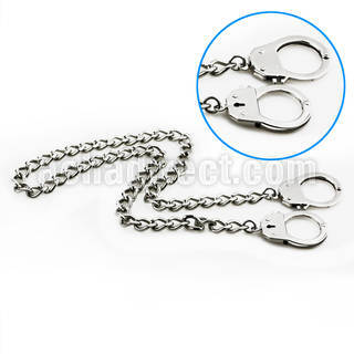 snk13 collar acero inoxidable brillo espejo cierre esposa tamano distribuidor