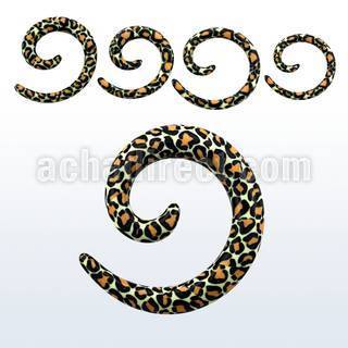 accof expansor espiral acrilico piel serpiente distribuidor