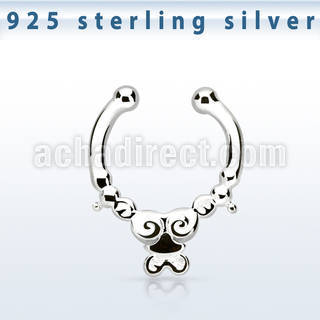 agsepd2 falso septum plata 925 1mm indio 12mm distribuidor