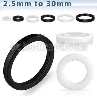 ari loose acrylic ring for screwfit acrylic plug tunnel