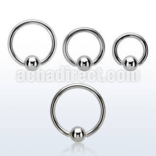 bcr14m surgical steel ball closure ring with a 5mm ball